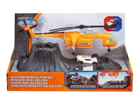 Matchbox Volcano Rescue Playset Online Hot Sale