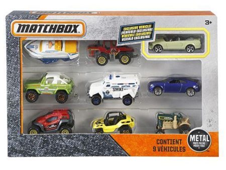 Matchbox 9 Car Gift Pack Fashion